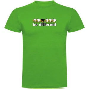 Kruskis T-shirt à Manches Courtes Be Different Train Green S