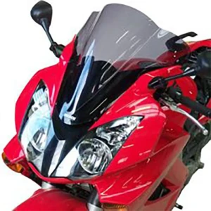 Bullster Parabrisas Double Bubble Honda Vfr800f Smoked Black One Size