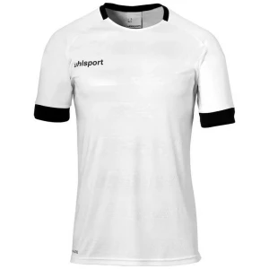 Uhlsport T-shirt à Manches Courtes Division Ii White / Black 2XL Homme