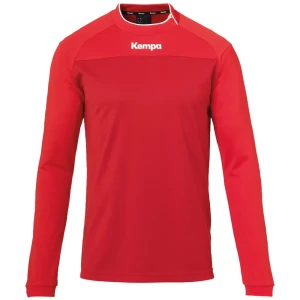 Kempa T-shirt à Manches Longues Prime Chili Red / Red 164 cm Garçon,Fille