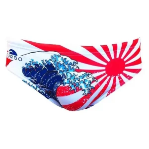 Turbo Bañador Slip Wp Japan Kanji Red 9-10 Años