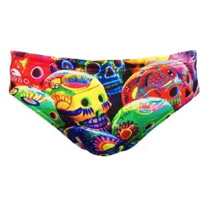 Turbo Bañador Slip Wp Multi Skull 2019 Red 9-10 Años