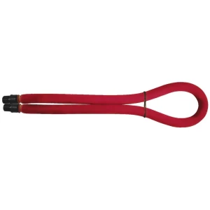 Epsealon Goma Firestorm 18 Mm Circular Red / Black 54 cm