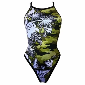 Turbo Traje De Baño Revolution Wild Camo Kaki 4XL