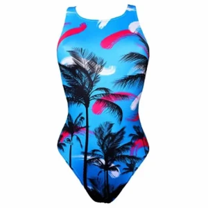 Turbo Traje De Baño Blue Palm Royal 5XL