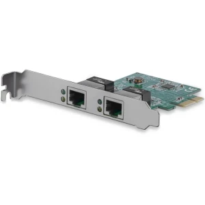 Startech Carte Réseau Pcie Gigabit 2 Ports Green One Size unisex