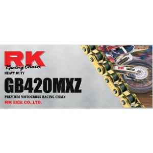 Rk Cadena 420mxz Heavy Duty Gold 120 Links