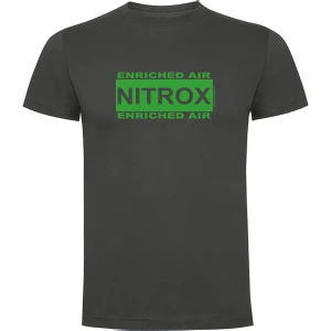 Kruskis Camiseta De Manga Corta Nitrox Dark Grey M