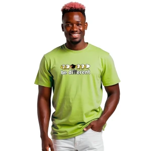 Kruskis Camiseta De Manga Corta Be Different Light Green 2XL