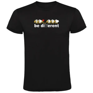 Kruskis Camiseta De Manga Corta Be Different Swim Black S
