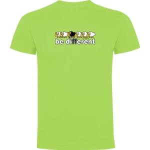 Kruskis T-shirt à Manches Courtes Be Different Skate Light Green L Homme