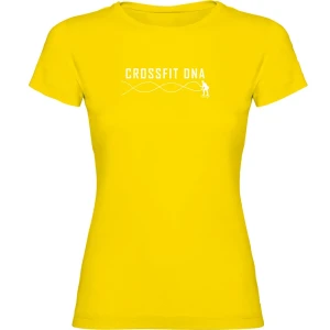 Kruskis T-shirt à Manches Courtes Crossfit Dna Yellow XL
