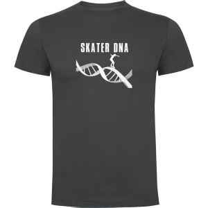 Kruskis T-shirt à Manches Courtes Skateboard Dna Dark Grey S Homme