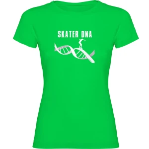 Kruskis T-shirt à Manches Courtes Skateboard Dna Light Green XL Femme