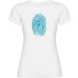 Kruskis T-shirt à Manches Courtes Triathlon Fingerprint