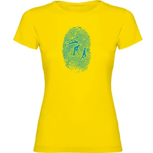 Kruskis T-shirt à Manches Courtes Triathlon Fingerprint