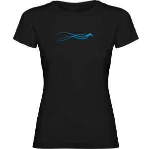 Kruskis Camiseta De Manga Corta Swim Estella Black XL