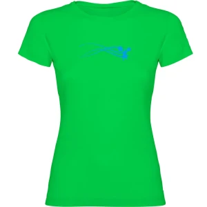 Kruskis T-shirt à Manches Courtes Train Estella Light Green M