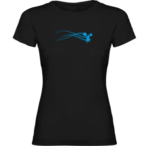 Kruskis T-shirt à Manches Courtes Train Estella Black S