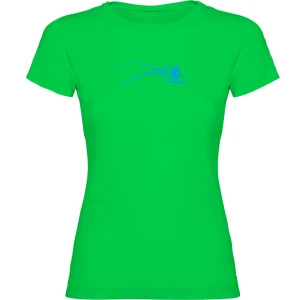 Kruskis T-shirt à Manches Courtes Surf Estella Light Green XL Femme