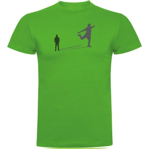 Kruskis T-shirt à Manches Courtes Football Shadow Green XL Homme