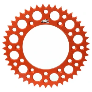 Renthal Corona Trasera 192u-420 Ultralight Grooved Orange 48t