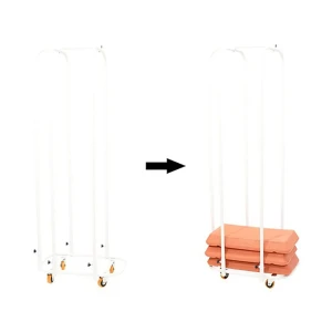 Softee Support Pour Ministep White 190 x 46.5 x 72 cm