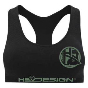 Hotspot Design Soutien-gorge De Sport Logo Black / Green L