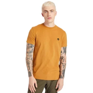 Timberland T-shirt à Manches Courtes Dunstan River Slim Wheat Boot 2XL Homme