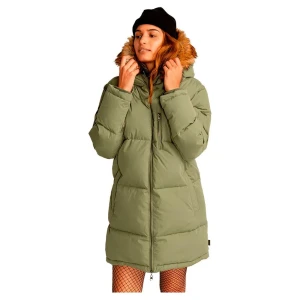 Billabong Veste Crush Earth Green XL Femme