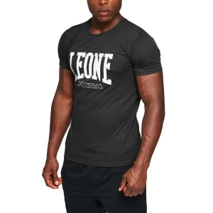 Leone1947 T-shirt à Manches Courtes Logo Black M