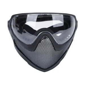 Delta Tactics Masque De Pilote Avec Maille Black One Size unisex