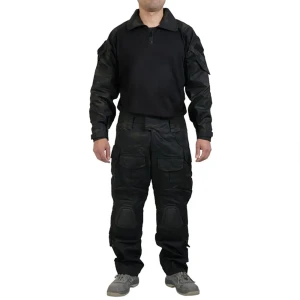 Delta Tactics Ensemble Uniforme De Combat Multicam Black XL unisex