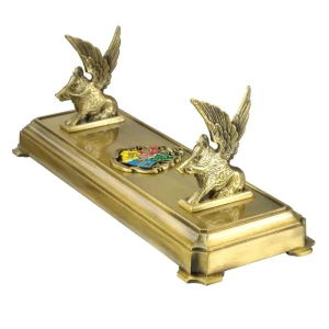Noble Collection Baguette De Soutien Hogwarts Gold One Size unisex