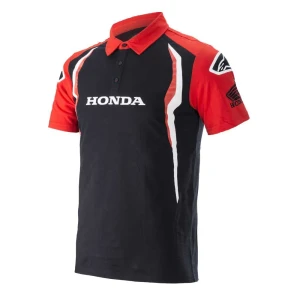 Alpinestars Polo De Manga Corta Honda Red / Black M