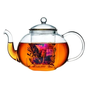 Bredemeijer Tetera De Vidrio De Verona 1.0l Silver One Size