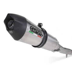 Gpr Exclusive Silenciador Homologado Slip On Gpe Anniversary Titanium R 1200 R 11-14 Satin Titanium / Black Homologated