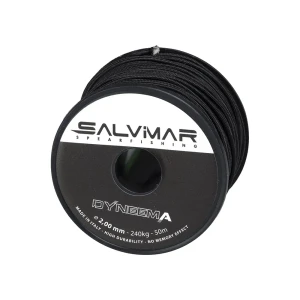 Salvimar Línea De Dyneema 50 M Black 2 mm