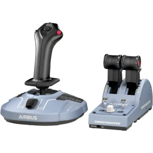 Thrustmaster Joystick Pour Pc Tca Officer Airbus Edition Grey One Size unisex
