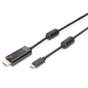 Digitus Câble Adaptateur Usb Type-c Type-c Black One Size unisex