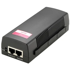 LevelOne Level One Injecteur Power Over Ethernet Poi-2002 Avec Convertisseur D´entrée Ethernet Black One Size unisex