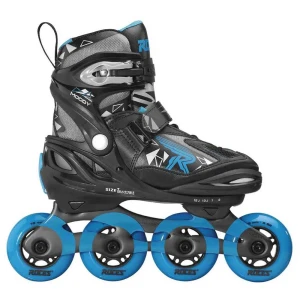 Roces Patins En Ligne Moody Black / Astro Blue EU 30-35 Garçon