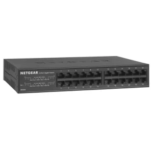 Netgear Switch Gs324-200eus Black One Size unisex