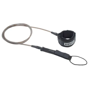 Ion Leash De Surf Surfboard Core 7 Mm Black 6´ unisex