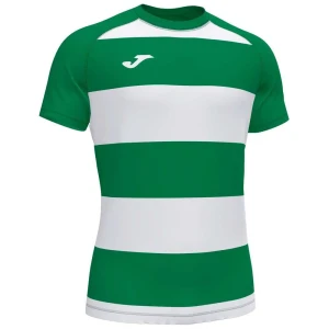 Joma T-shirt à Manches Courtes Pro Rugby Ii Green Medium / White XL Homme