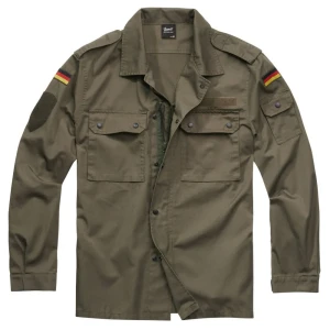 Brandit Chemise à Manches Longues Bw Field Olive XL Homme