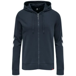 Hummel Sweat-shirt à Zip Legacy Blue Nights 2XS Homme,Femme
