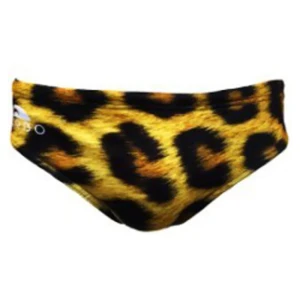 Turbo Bañador Slip Leopard 2019 Brown 9-10 Años