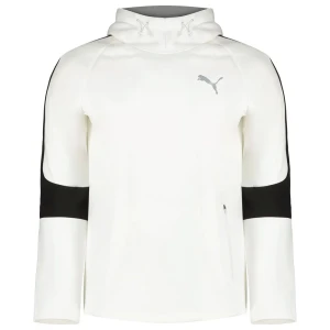 Sweat-shirt Evostripe Puma White / Puma Black M Homme