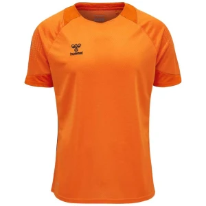 Hummel T-shirt à Manches Courtes Lead Poly Orange Tiger 2XL Homme